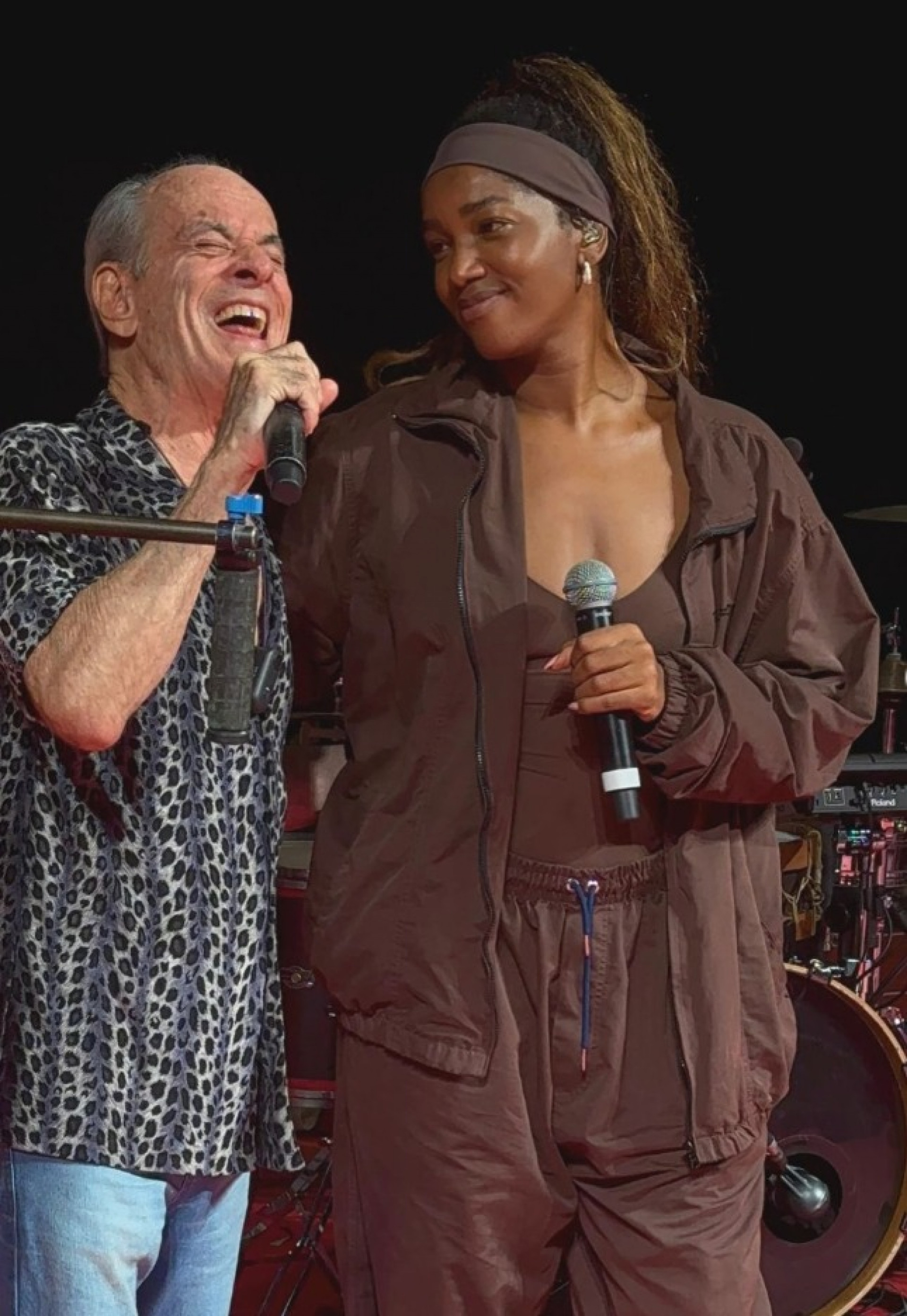 Iza e Ney Matogrosso - Reprodução / Instagram