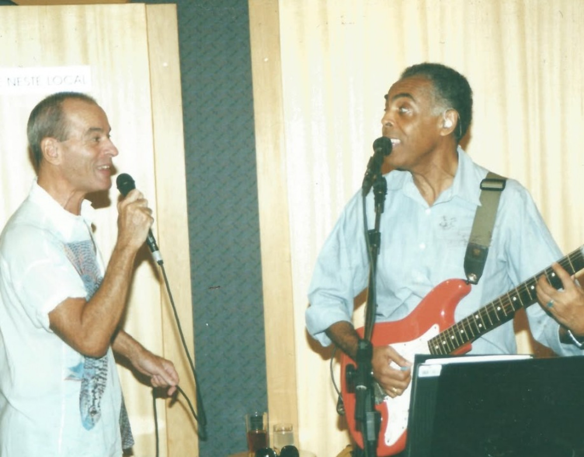 Gilberto Gil e Ney Matogrosso - Reprodução / Instagram