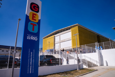 Novo Ginásio Educacional Tecnológico é inaugurado em Inhoaíba
