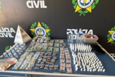 Dois homens são presos pela PM no Morro da Fortaleza