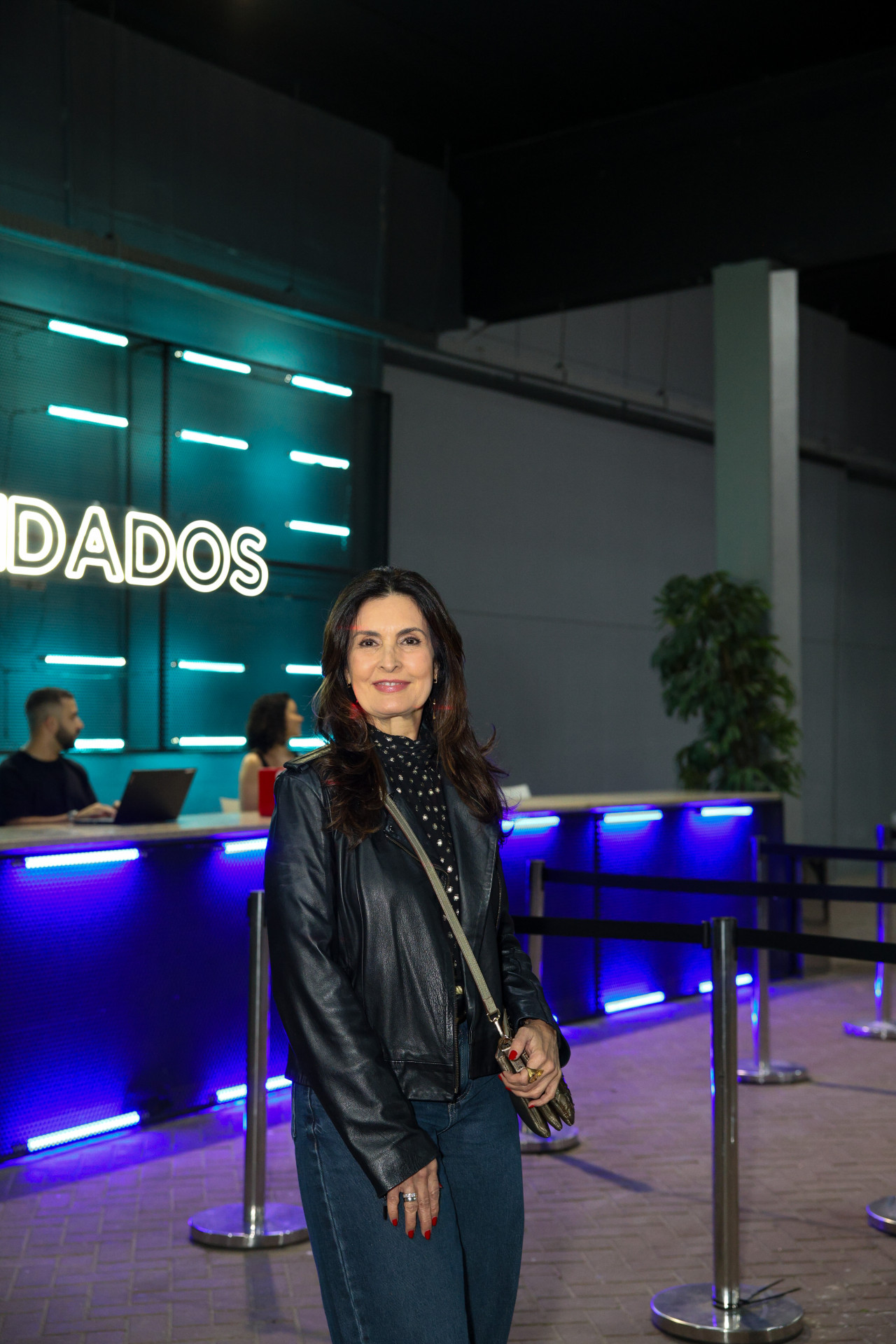 Fátima Bernardes curte show de Djavan no Rio - Gui Silva / Brazil News