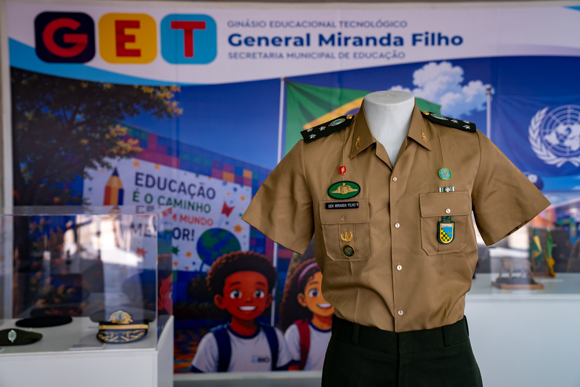 Prefeitura inaugura Ginásio Educacional Tecnológico General Miranda Filho, em Inhoaíba - Iago Campos/Prefeitura do Rio