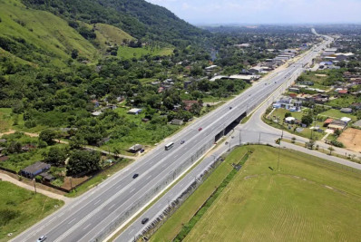 Obras na BR-101 alteram o trânsito entre Niterói e Itaboraí nesta semana