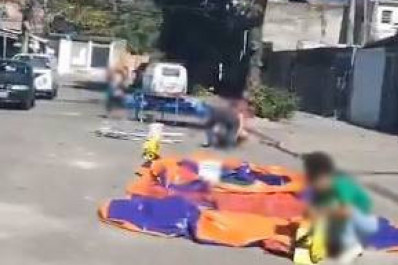 Artefato lançado por drone deixa dois feridos em Cordovil