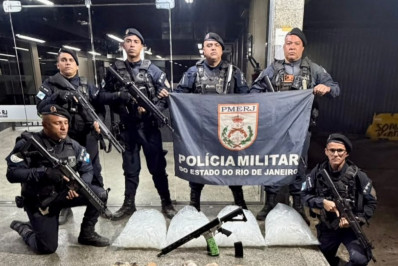 Ação da PM causa prejuízo de R$ 1,25 milhão ao tráfico