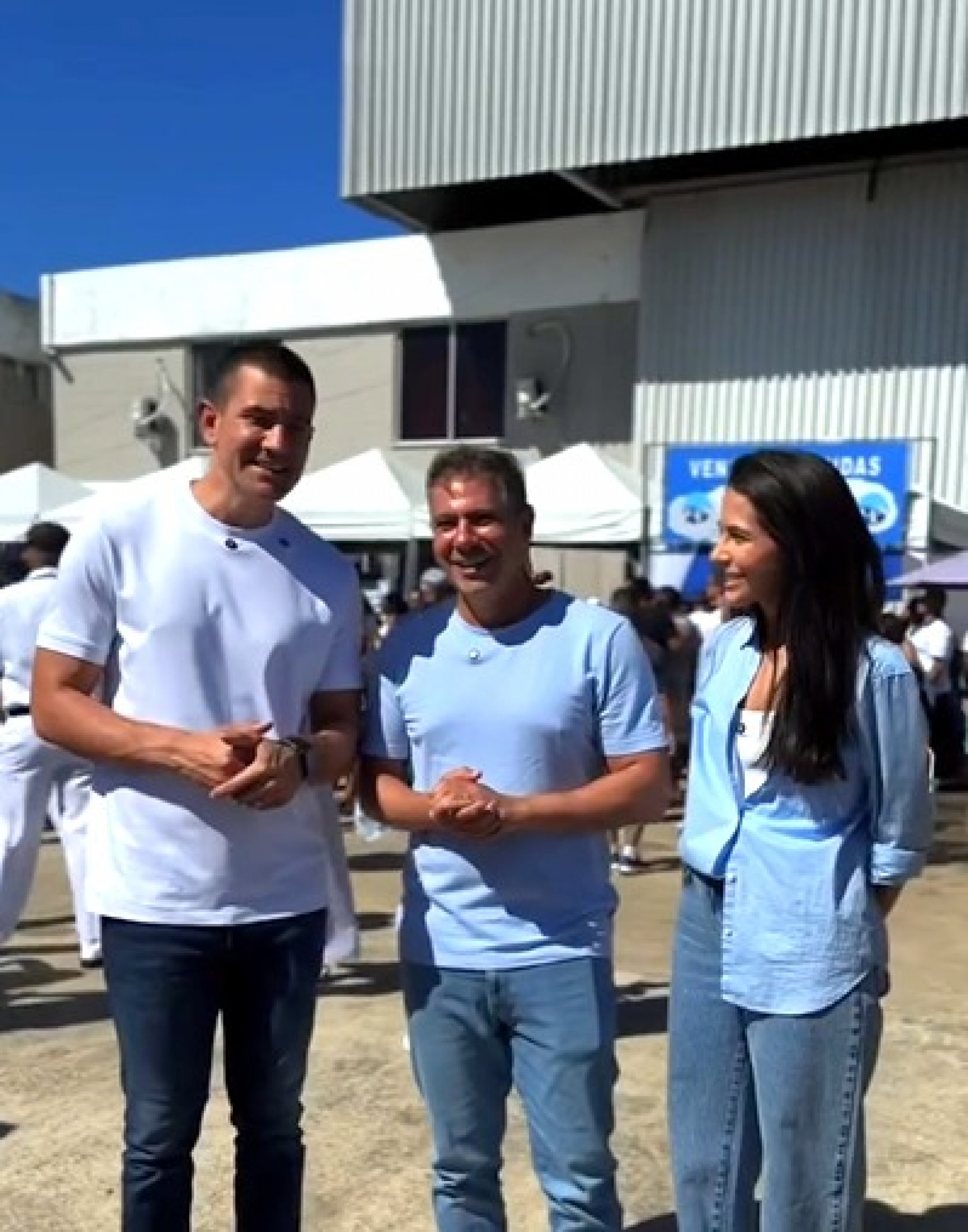 Douglas Ruas, Dr. Serginho e Dra. Gabriela  - Reprodu&ccedil;&atilde;o