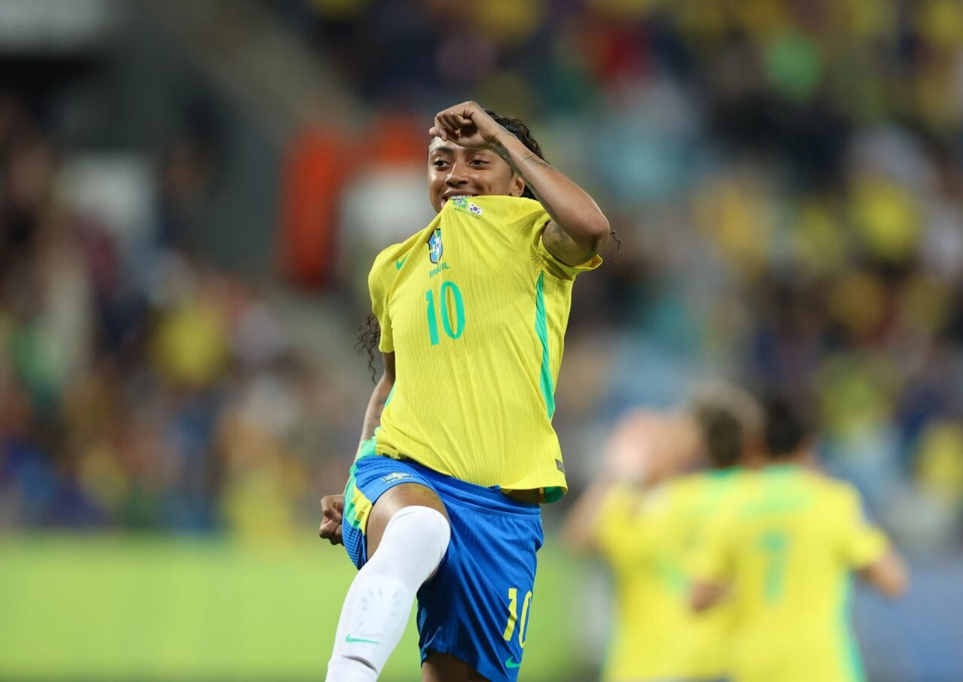 Contratada pelo Barcelona, Kerolin passa a ser a brasileira mais cara da hist&oacute;ria