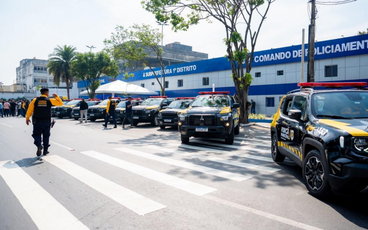 Guarda Civil Municipal Armada de Caxias atua no primeiro distrito - Divulga&ccedil;&atilde;o/Prefeitura de Duque de Caxias