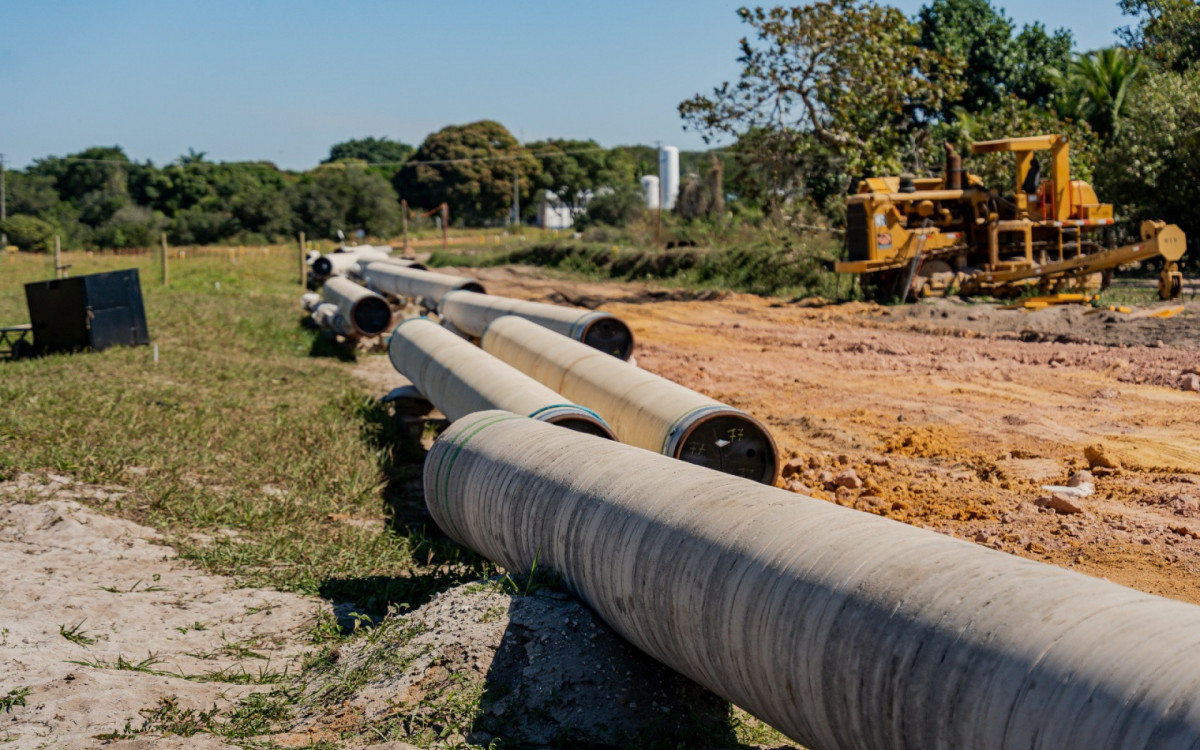 Obras do Gasoduto Raia avançam na região de Cabiúnas, em Macaé, etapa considerada estratégica para o futuro da produção nacional de gás natural