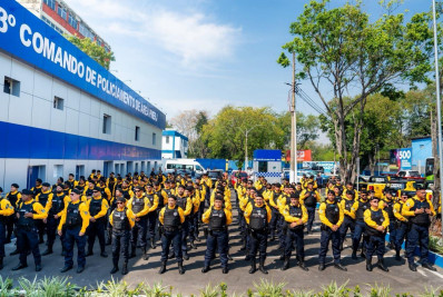 Guarda Civil Municipal Armada de Caxias atua no primeiro distrito