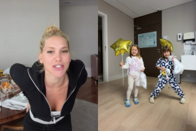 Virginia Fonseca comemora alta das filhas após cirurgias