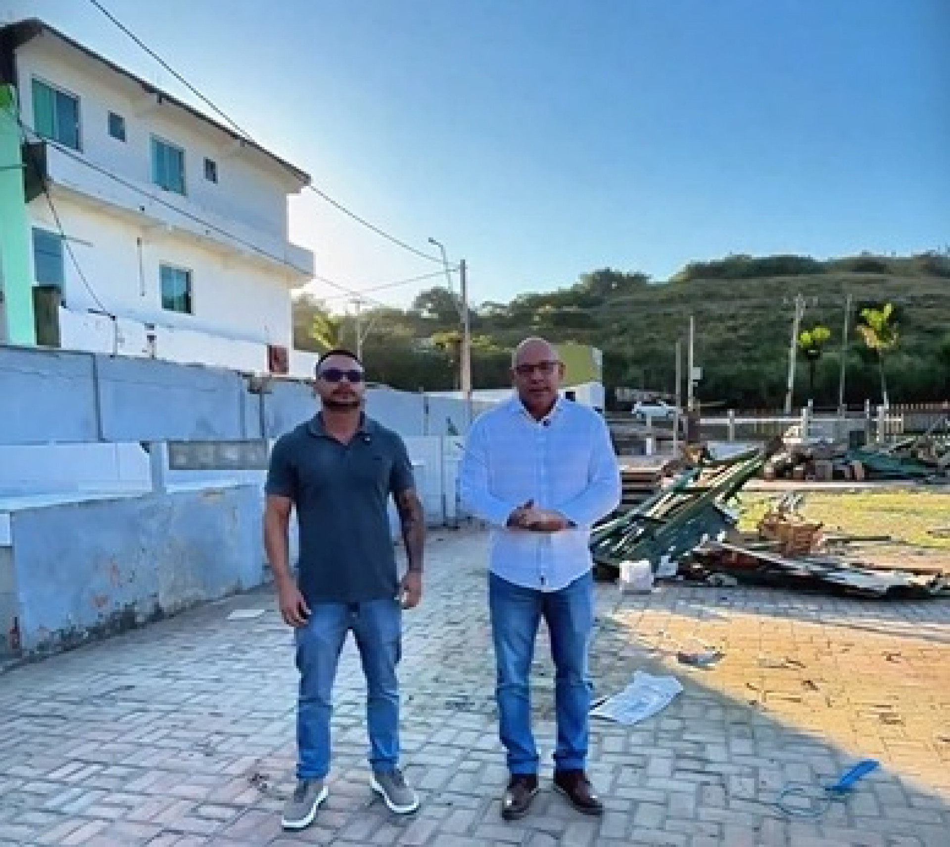 Marcelo Magno e Pedro Cajueiro - Foto: Reprodu&ccedil;&atilde;o