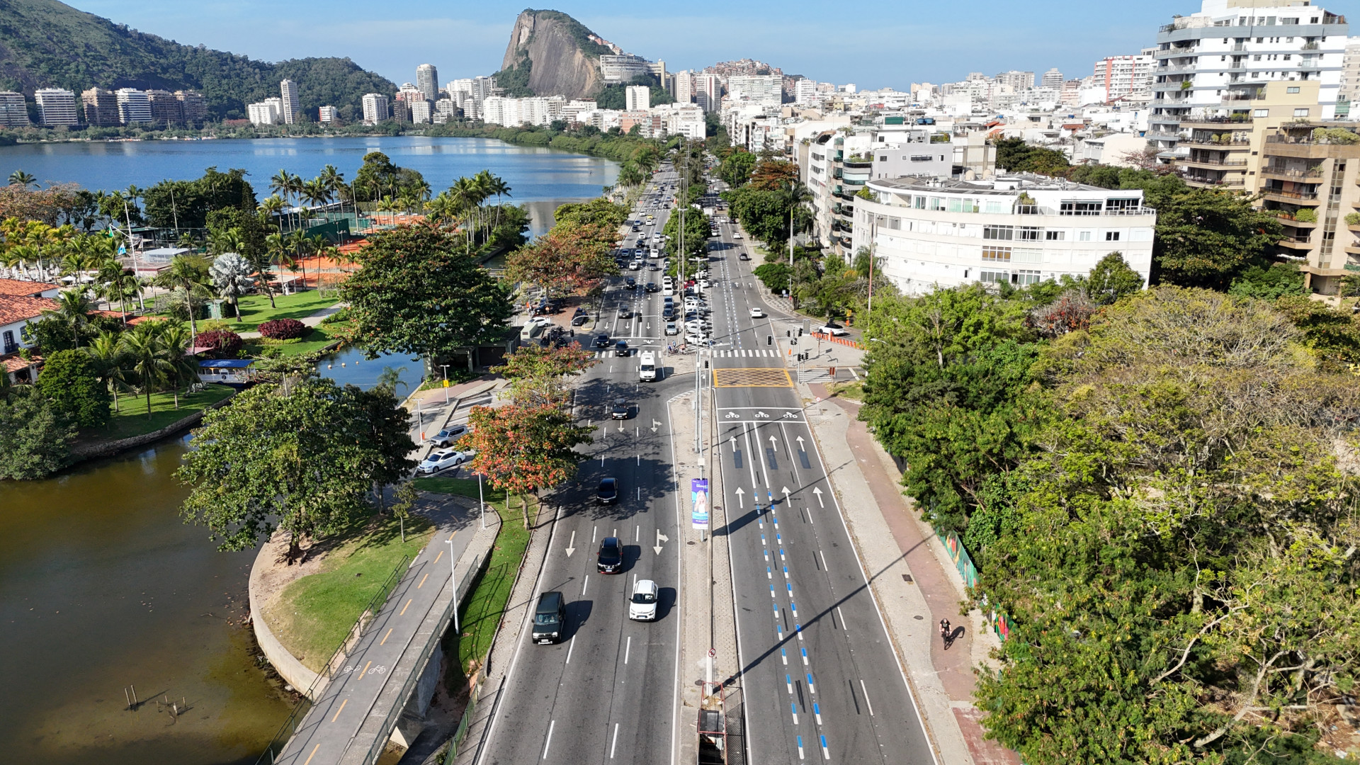 Novas motofaixas serão implementadas nas regiões da Zona Sul, Centro e Zona Norte do Rio - Divulgação