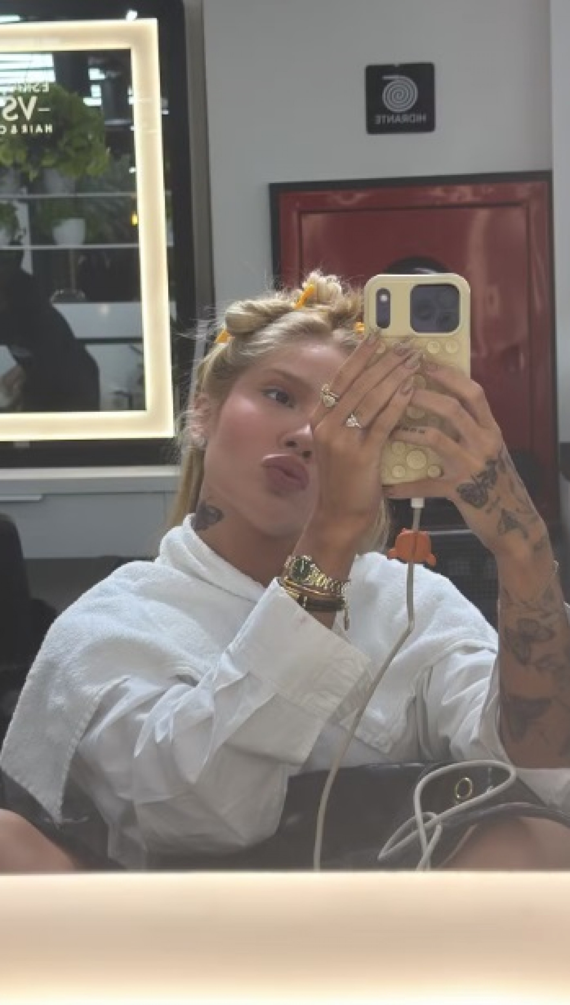 Karoline Lima mostra cabelo natural antes de colocar mega hair - Reprodução Instagram