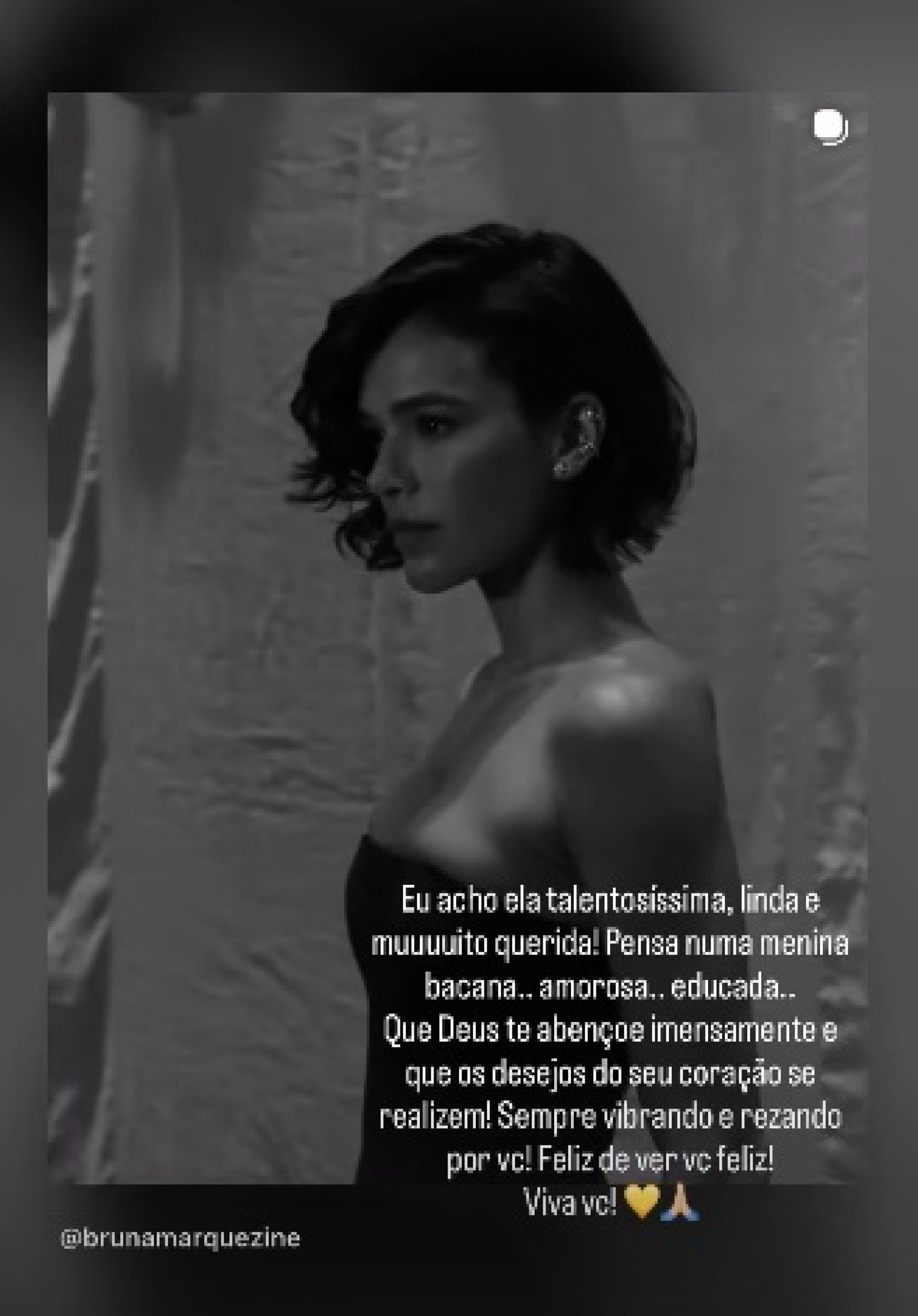 Thais Fersoza enviou mensagem carinhosa para atriz  - Reprodução/Instagram 