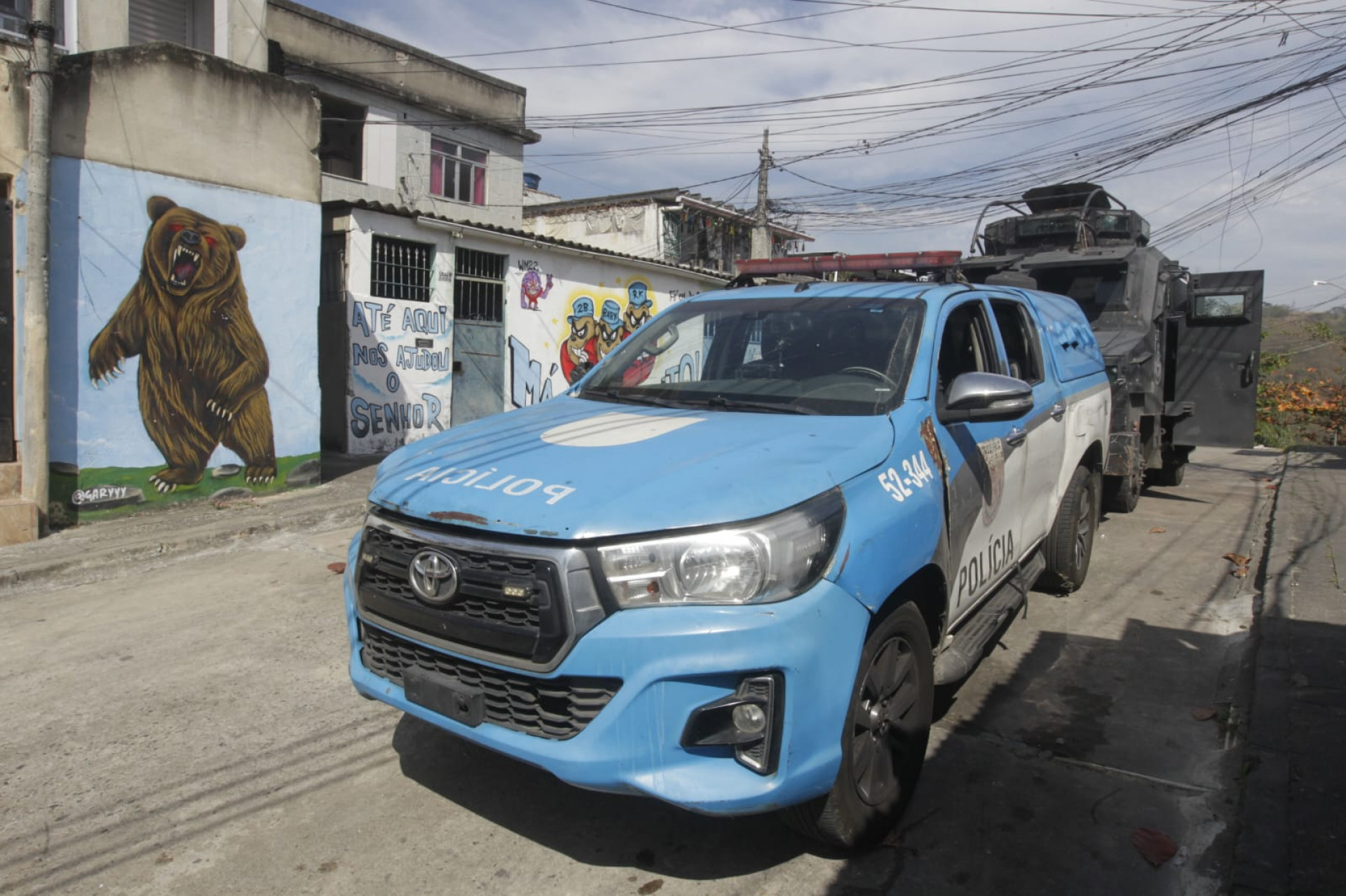 Polícia Militar removeu nove toneladas de barricadas durante ação no Morro do Fubá, em Campinho, Zona Norte - Reginaldo Pimenta / Agência O DIA