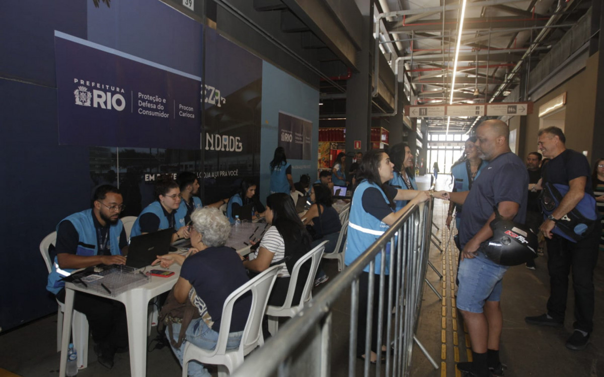 Segundo o Procon Carioca, o movimento no primeiro dia do evento foi tranquilo e sem filas