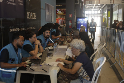 Terminal Gentileza recebe mutirão de renegociação de dívidas