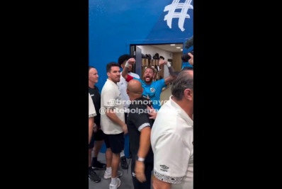 Vídeo! Neymar discute com dirigentes do Remo após vitória do Santos