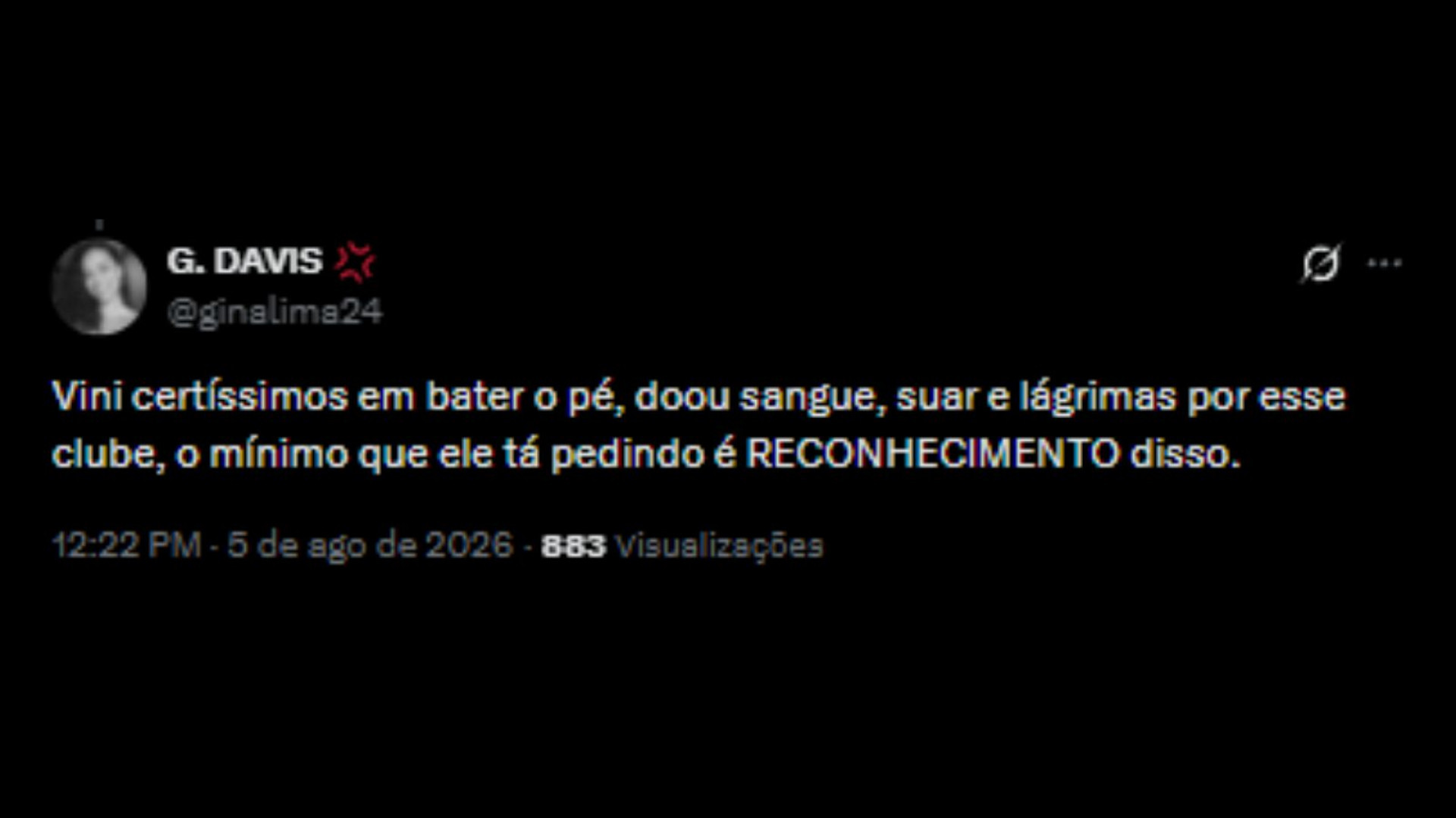 Torcedores apoiando saída do Vini Júnior para o Arsenal após não renovação com Real Madrid - Reprodução/X @ginalima24