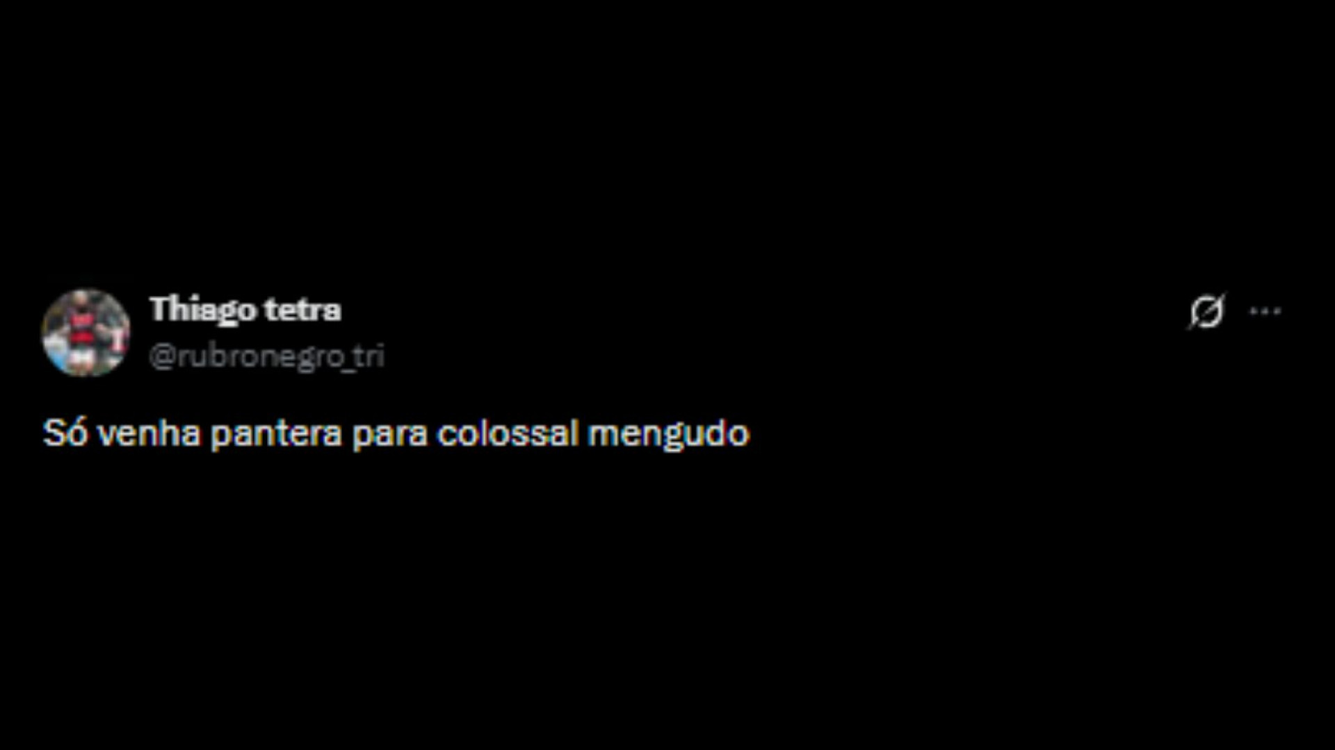 Torcedores animados com possível vinda de Luiz Henrique para o Flamengo - Reprodução/X @rubronegro_tri