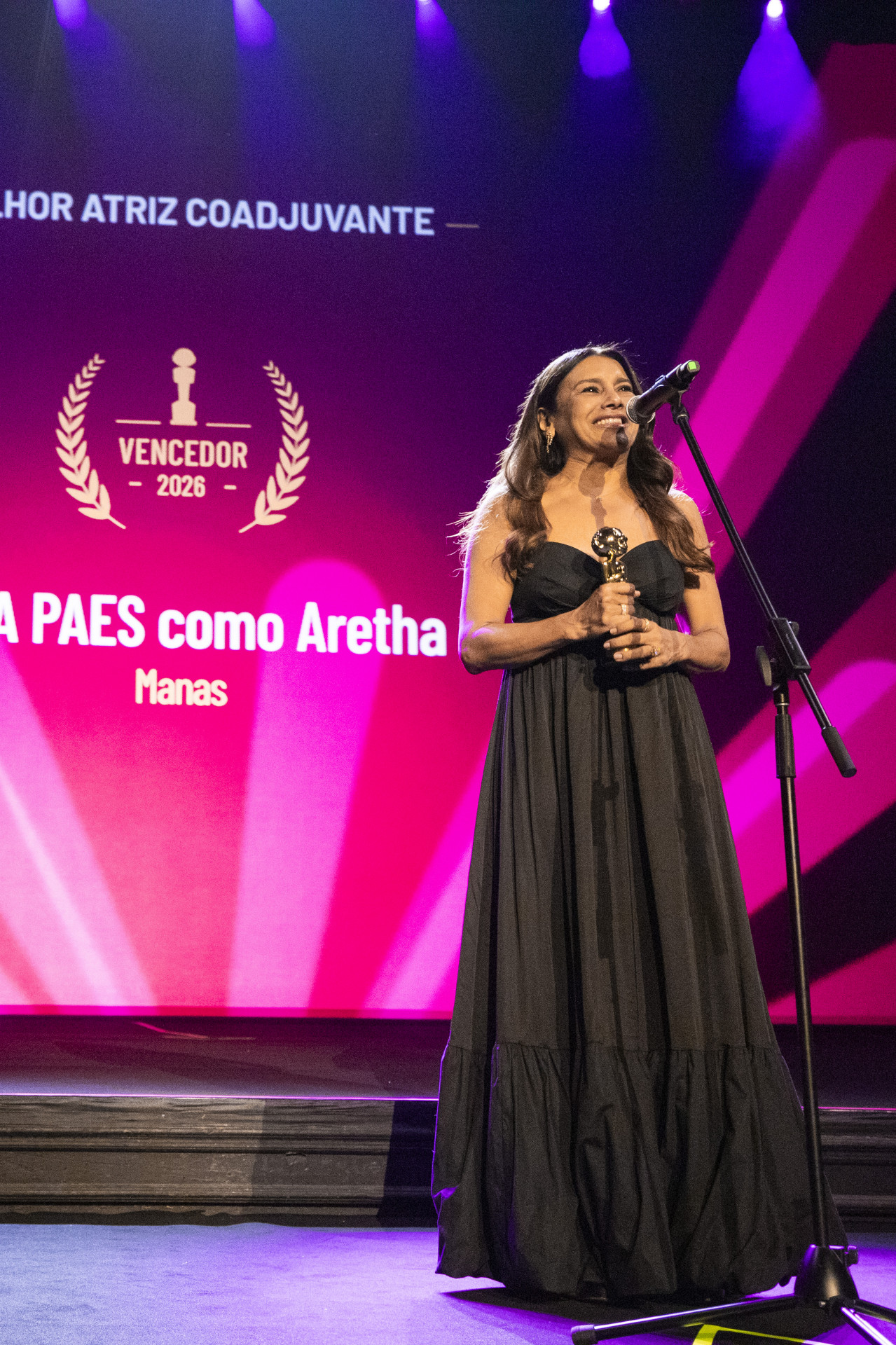 Dira Paes recebeu o pr&ecirc;mio de Melhor Atriz Coadjuvante - R2 Foto / Divulga&ccedil;&atilde;o