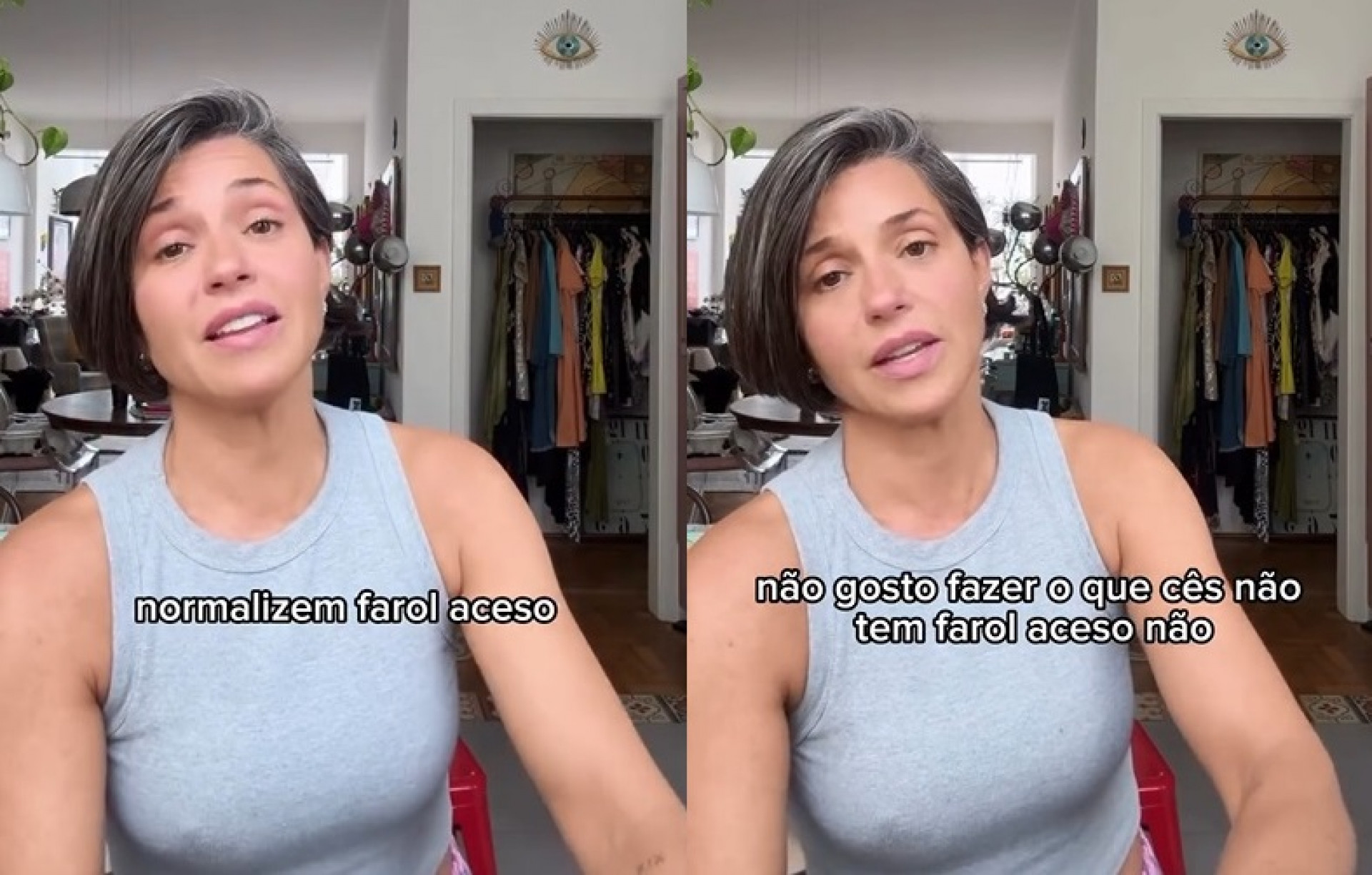 Priscila Sol respondeu críticas após aparecer sem sutiã - Reprodução/Instagram 