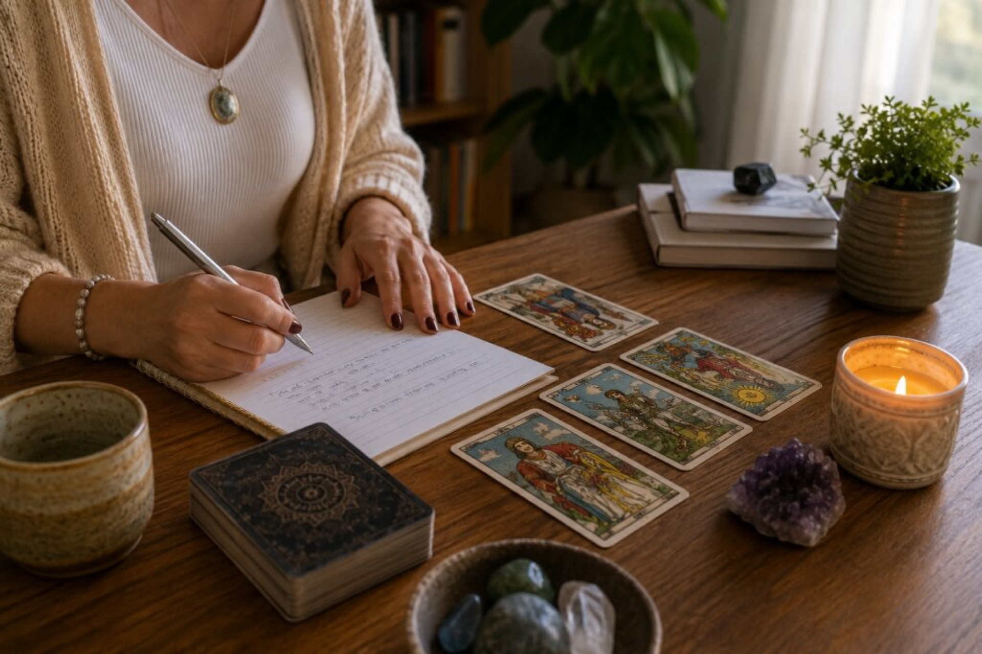 Como se preparar para uma consulta de Tarot: guia pr&aacute;tico