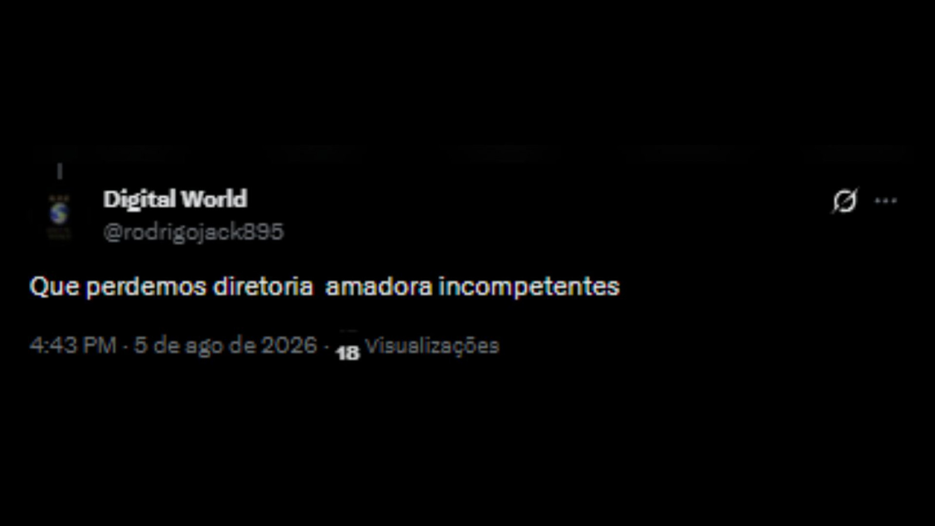 Torcedores lamentando a não vindo do colombiano após golaço em amistoso - Reprodução/X @rodrigojack895