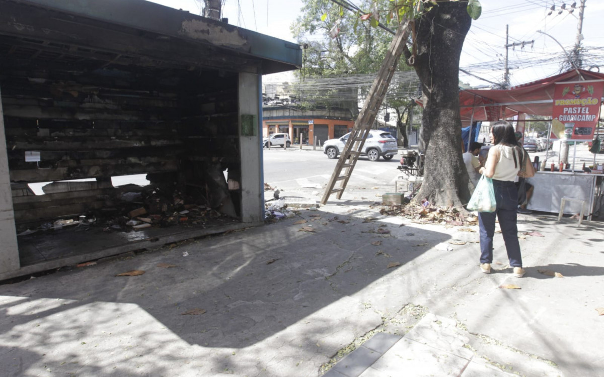 José Eudes Ferreira de Araújo lamentou as perdas devido ao incêndio