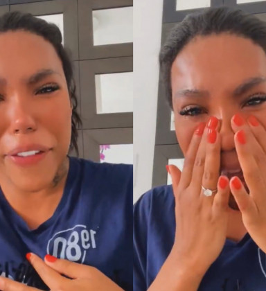 Carol Lekker aparece chorando após polêmica com Eliana