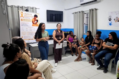 Caxias promove ações de incentivo ao aleitamento materno