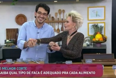 Ana Maria Braga corrige convidado no 'Mais Você e diverte a web
