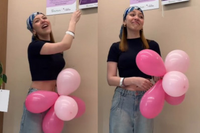 Bruna Furlan comemora fim de tratamento contra câncer