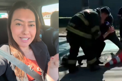 Vídeo: Repórter da Record cai em bueiro durante entrada ao vivo