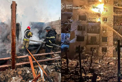 Bombardeios russos deixam três mortos na Ucrânia