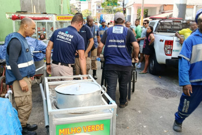 Operação Tolerância Zero interdita depósitos ilegais no Leblon