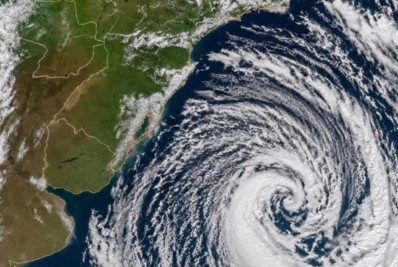 Ciclone-bomba deve provocar rajadas de vento acima de 100 km/h