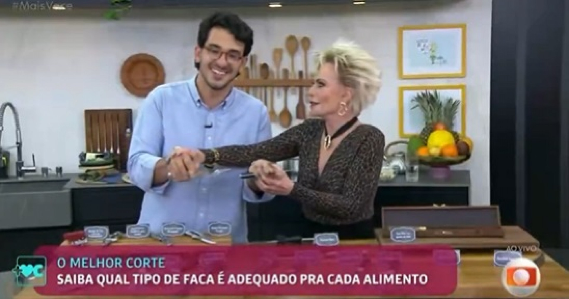 Ana Maria Braga deu bronca em convidado do 'Mais Você - Reprodução de vídeo 