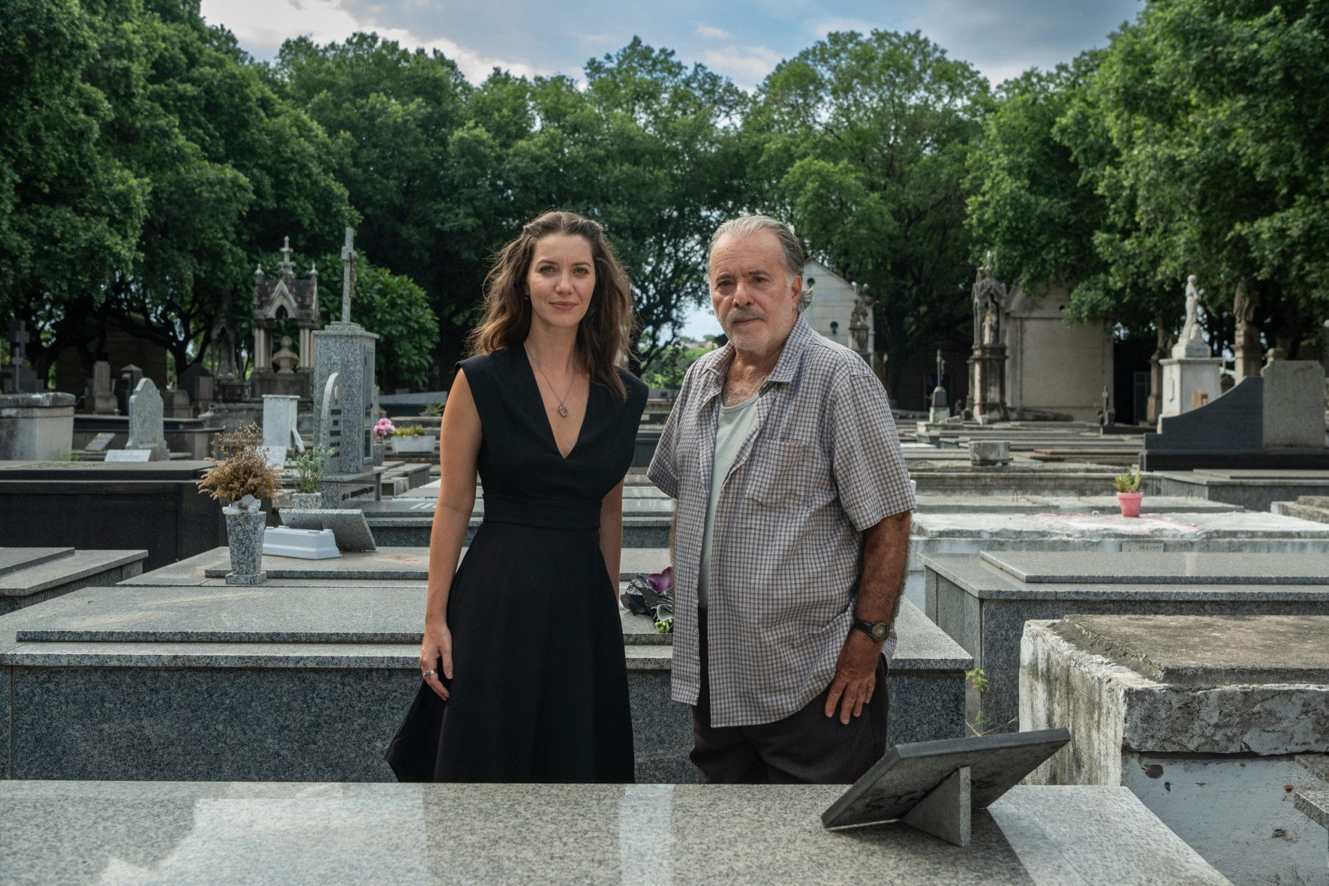 Tony Ramos e Nathalia Dill interpretam Otoniel e Francesca na trama das 21h, da TV Globo - Estevam Avellar / TV Globo