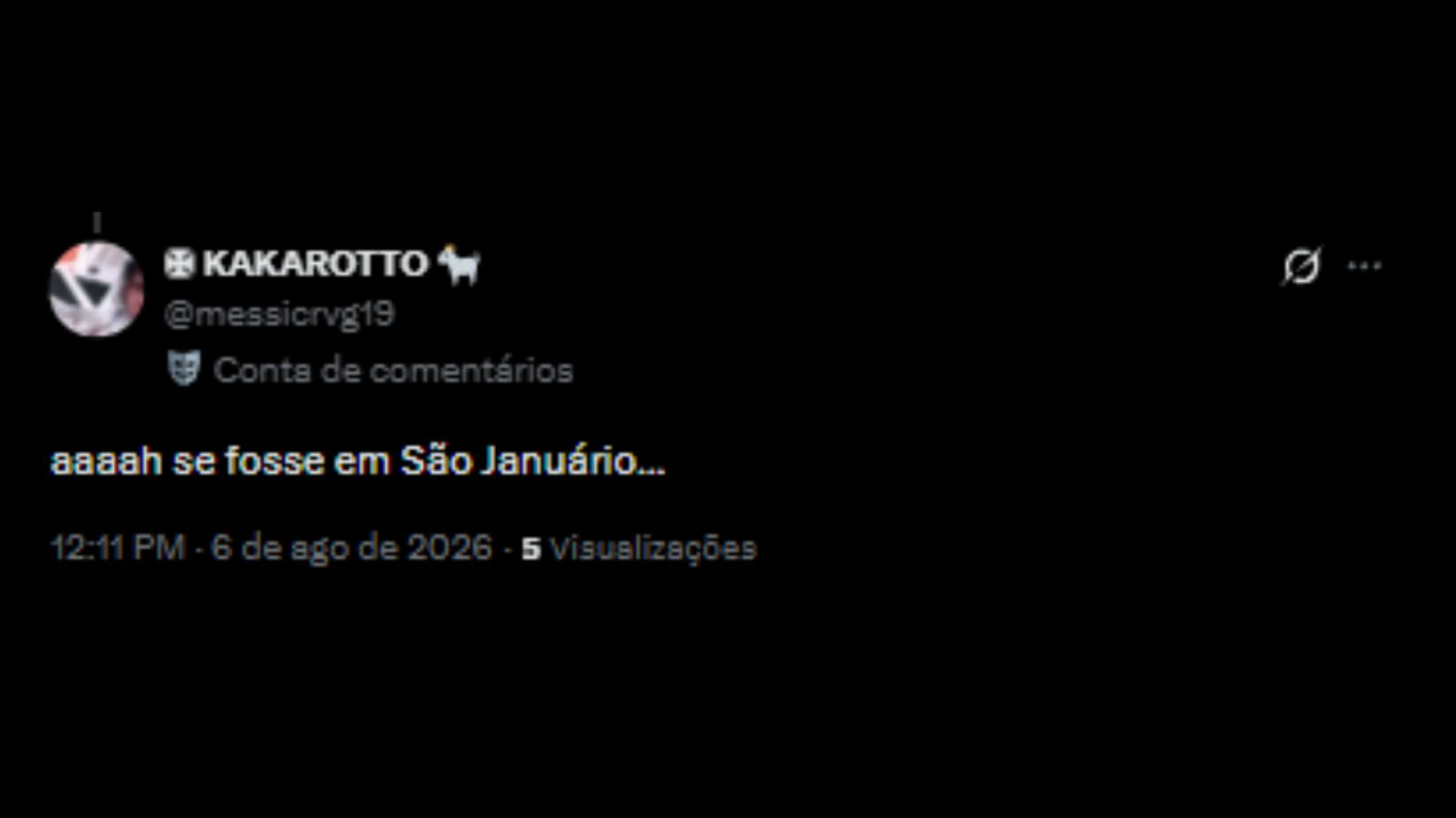 Críticas à gestão Fla-Flu por meio das redes sociais - Reprodução/X @messicrvg19