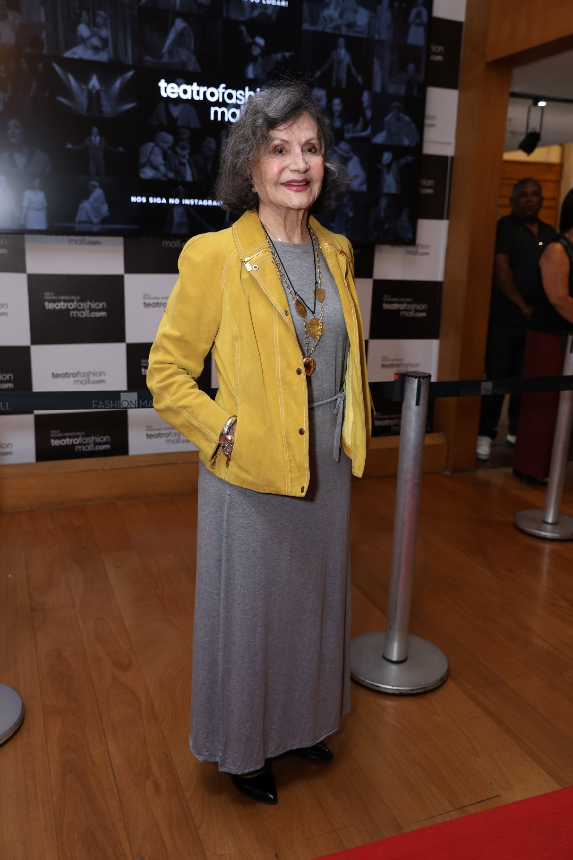 Rosamaria Murtinho marca presen&ccedil;a em homenagem &agrave; Nathalia Timberg no Rio  - Daniel Pinheiro / Brazil News