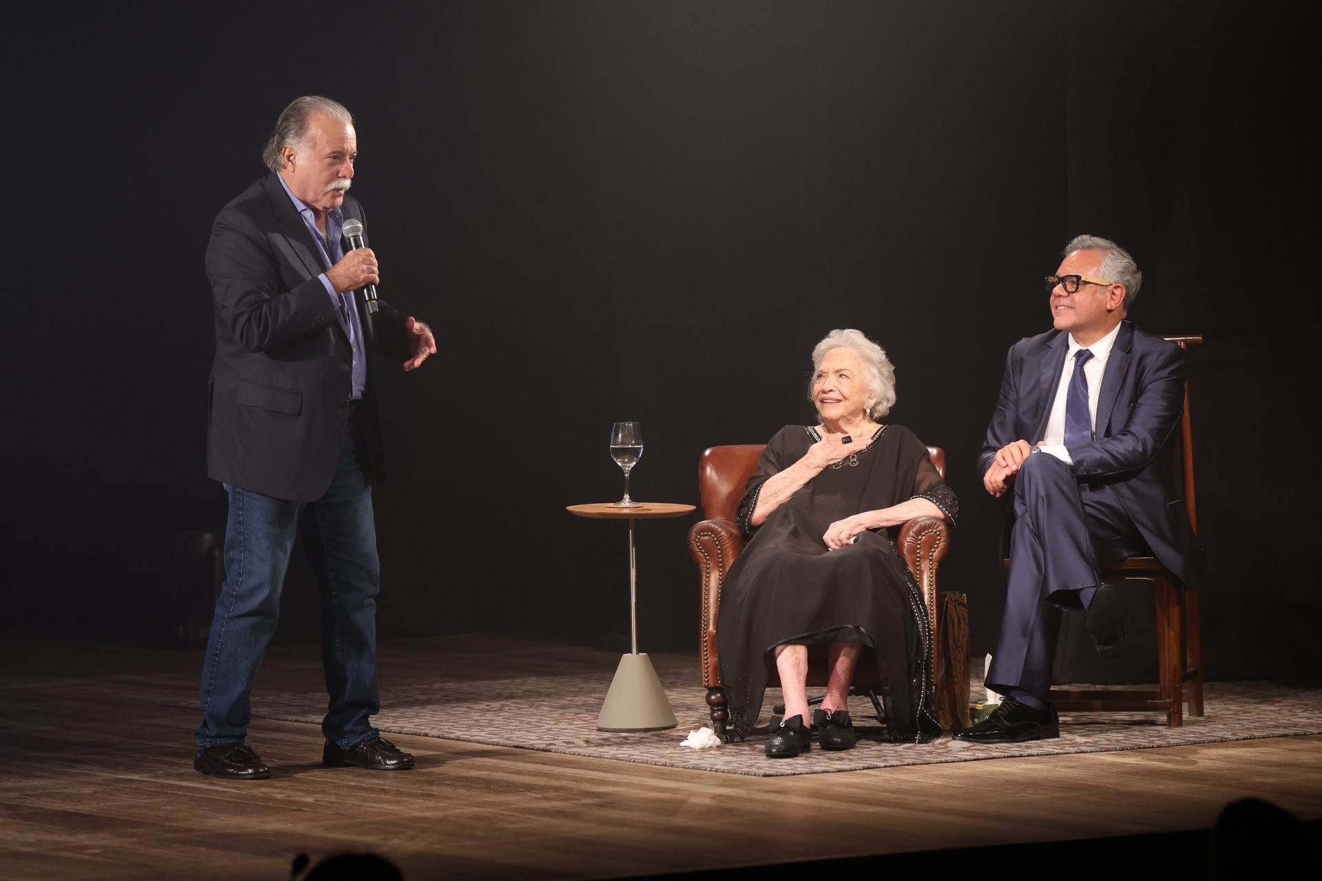 Tony Ramos participa de homenagem à Nathalia Timberg - Daniel Pinheiro / Brazil News