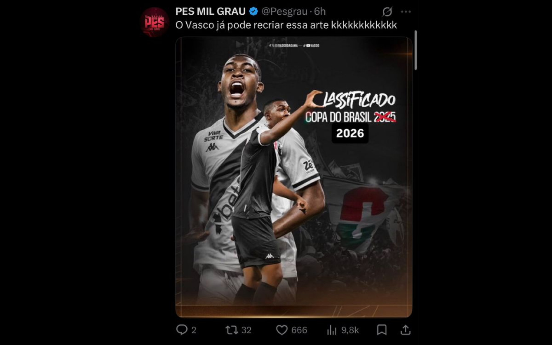 Internautas não perdoaram eliminação do Fluminense para o Vasco, na Copa do Brasil - Reprodução / Internet