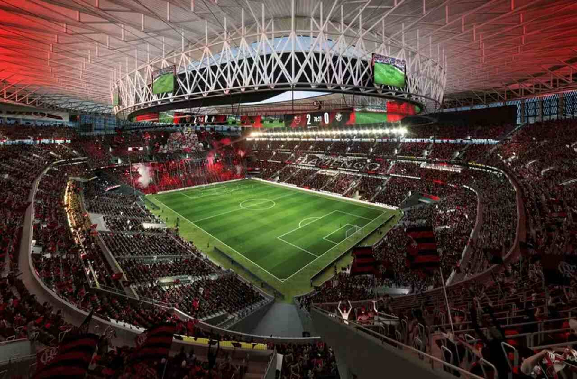 Presidente do Flamengo volta a adiar sonho de est&aacute;dio pr&oacute;prio