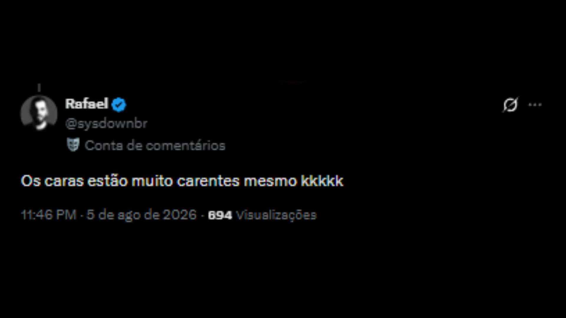 Reações das redes sociais sobre a apresentação do goleiro, Vozinha - Reprodução/X @sysdownbr