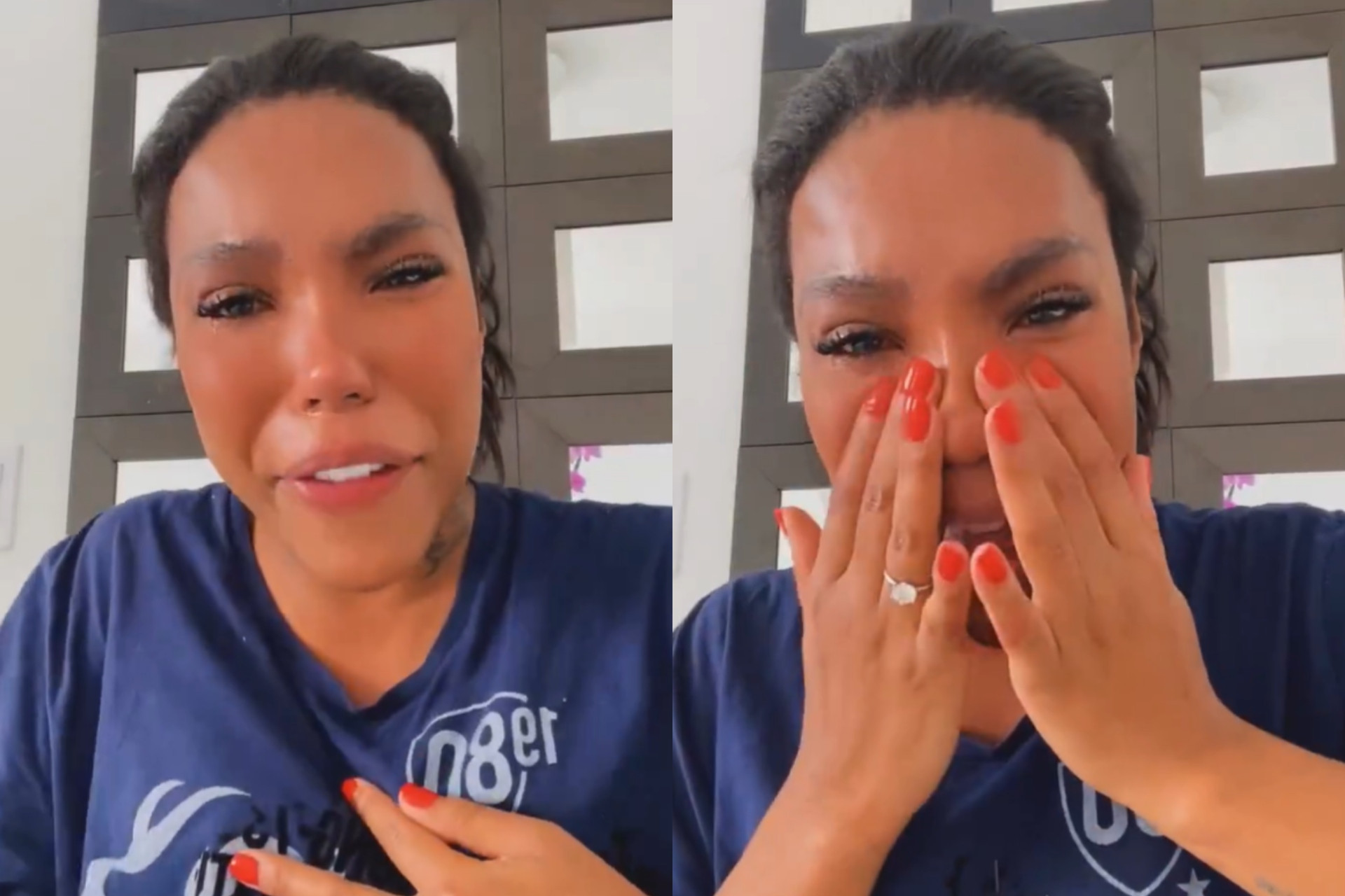 Carol Lekker chora e fica fora do 'Fofocalizando' pelo segundo dia  - Reprodução / X