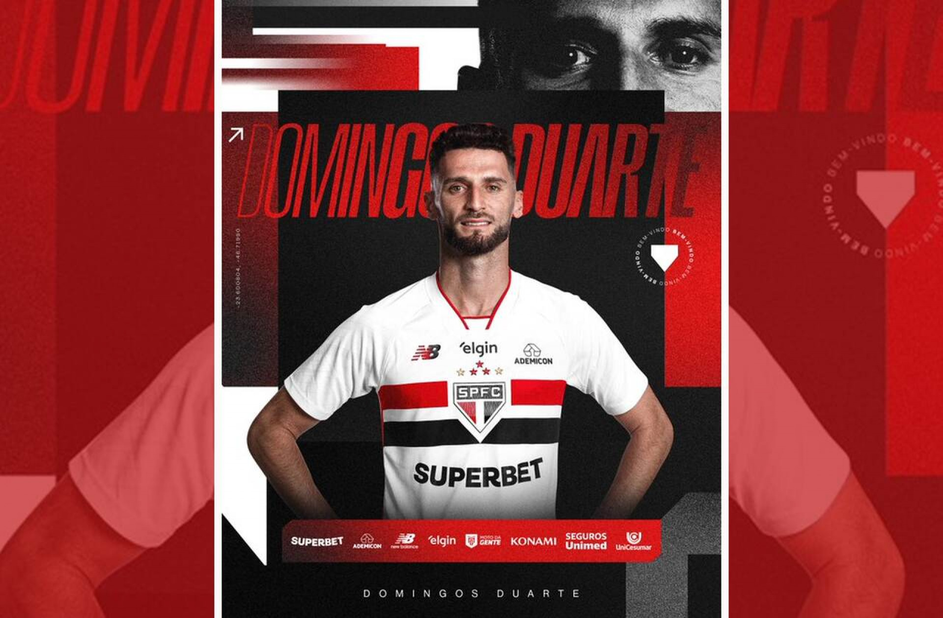 Sem transfer ban, S&atilde;o Paulo anuncia contrata&ccedil;&atilde;o de Domingos Duarte