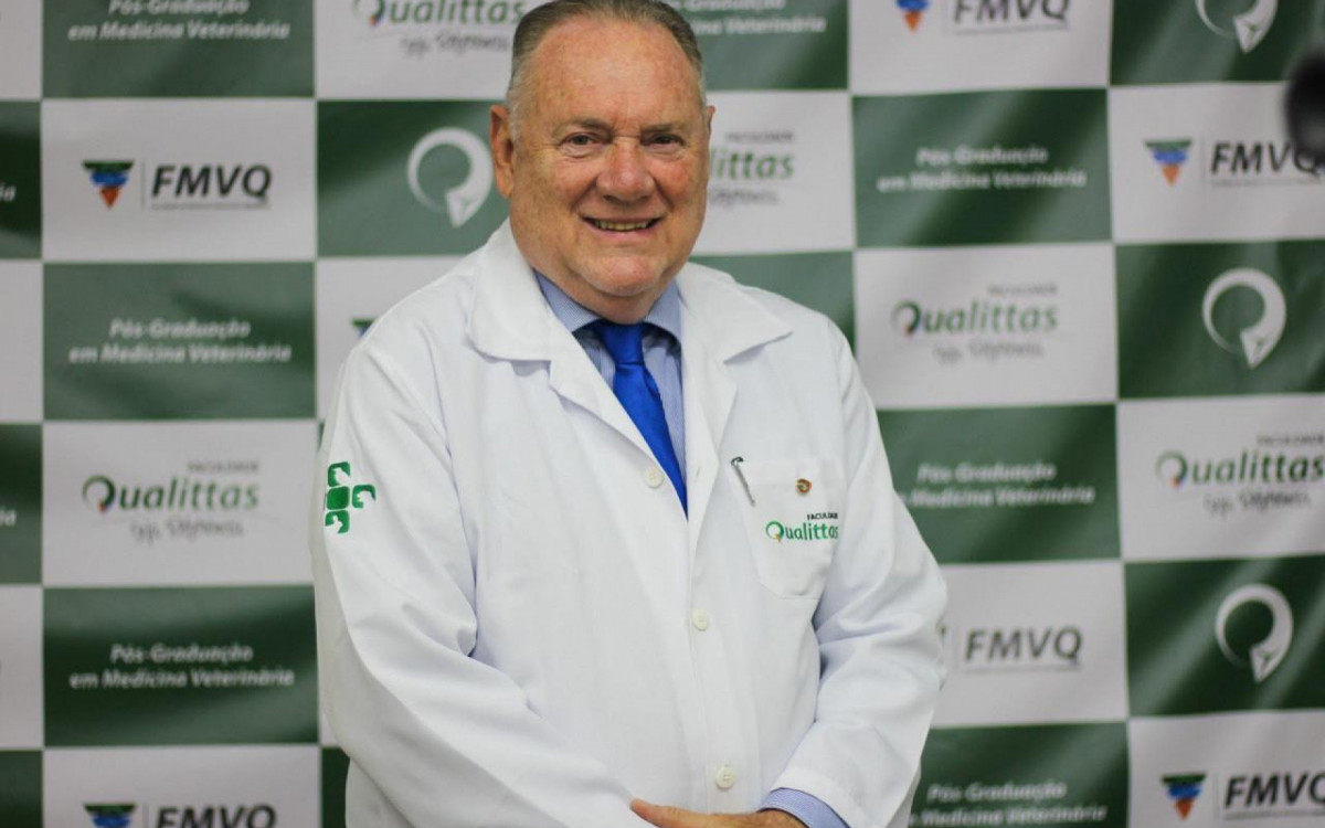 Médico-veterinário Francis Flosi, diretor-geral da Faculdade Qualittas