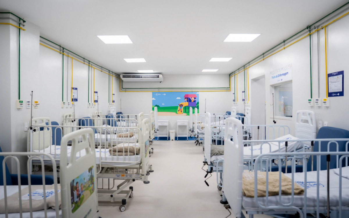 Prefeitura de Caxias entrega reforma no Hospital Infantil - Divulga&ccedil;&atilde;o/Prefeitura de Duque de Caxias
